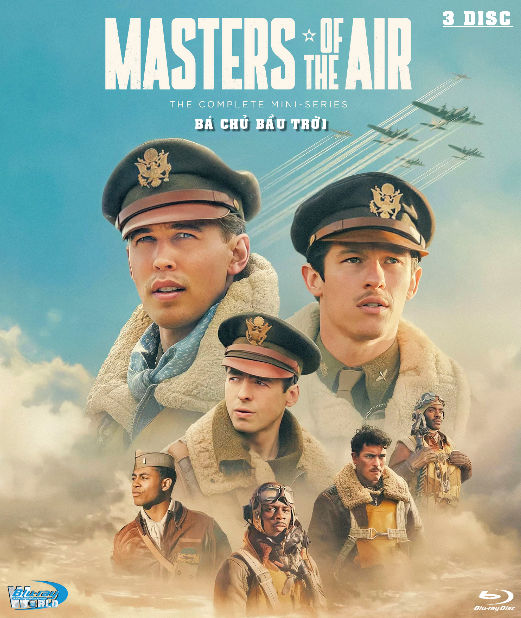 B6227.Masters of the Air 2024  SEASON I  BÁ CHỦ BẦU TRỜI  2D25G  (DTS-HD MA 7.1) 3DISC